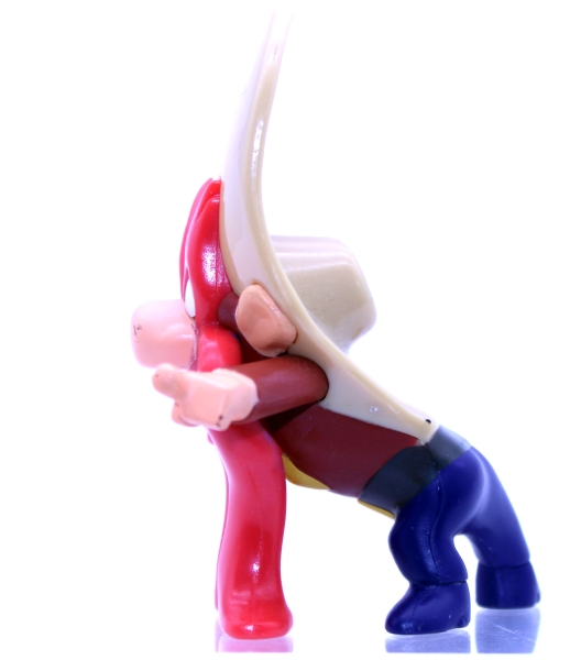 Looney Tunes McDonald's Kunststoff Figur Yosemite Sam aus der McDonald's "Happy Meal" Reihe